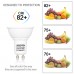 7  Watt GU10 LED Spot Warm white - 50W Replacement - Narrow Beam 38 Degree Angel